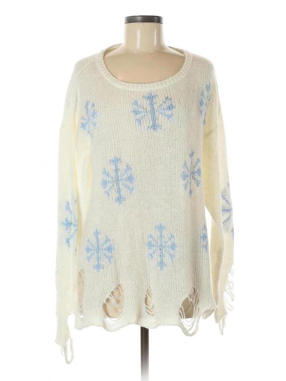Wildfox Snowflake Lennon Sweater
